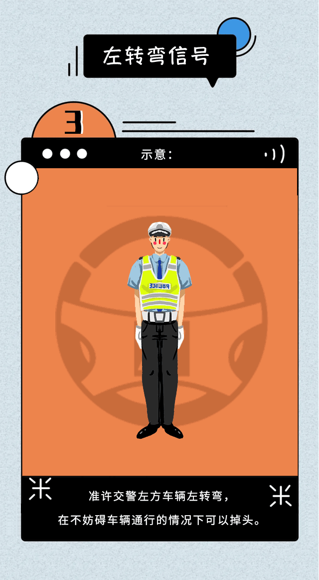 【濟寧大運河駕?！苛钊祟^暈蒙圈的交通手勢，一個手勢舞就能搞定(圖8)